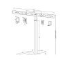 Neomounts Półka videobar AV80-500BL 43-110 cali 10KG